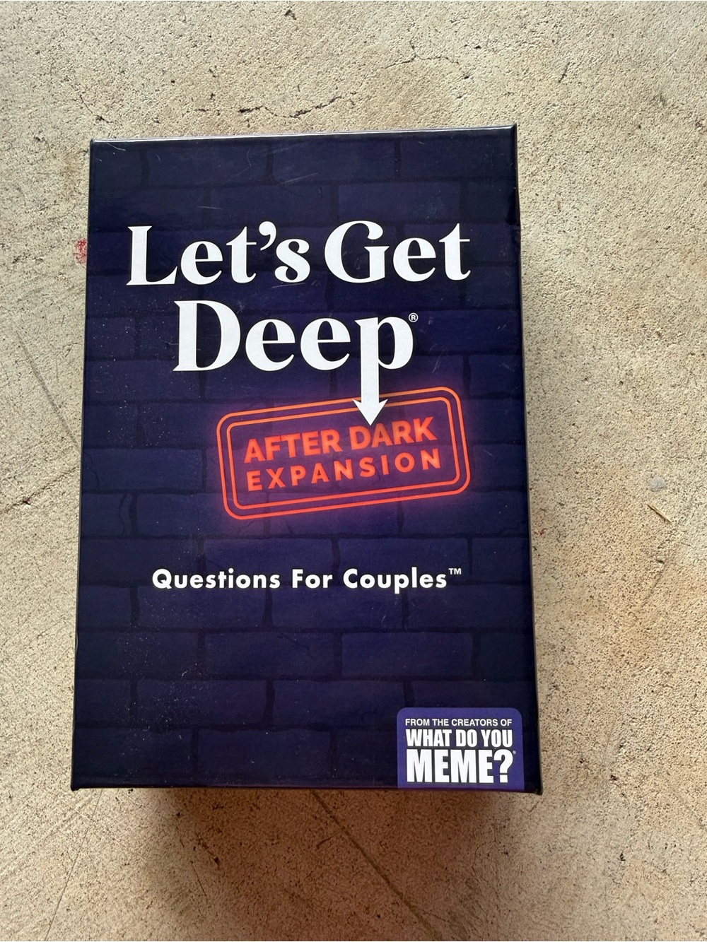 What Do You Meme? Let's Get Deep: After Dark Expansion Pack - Very Good Conditio